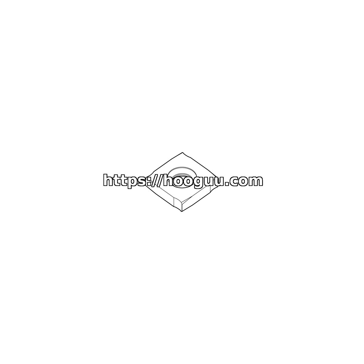Original Kennametal SNHX1103T Carbide Milling Insert - Square KCPK30 SNHX1103T KCPK30