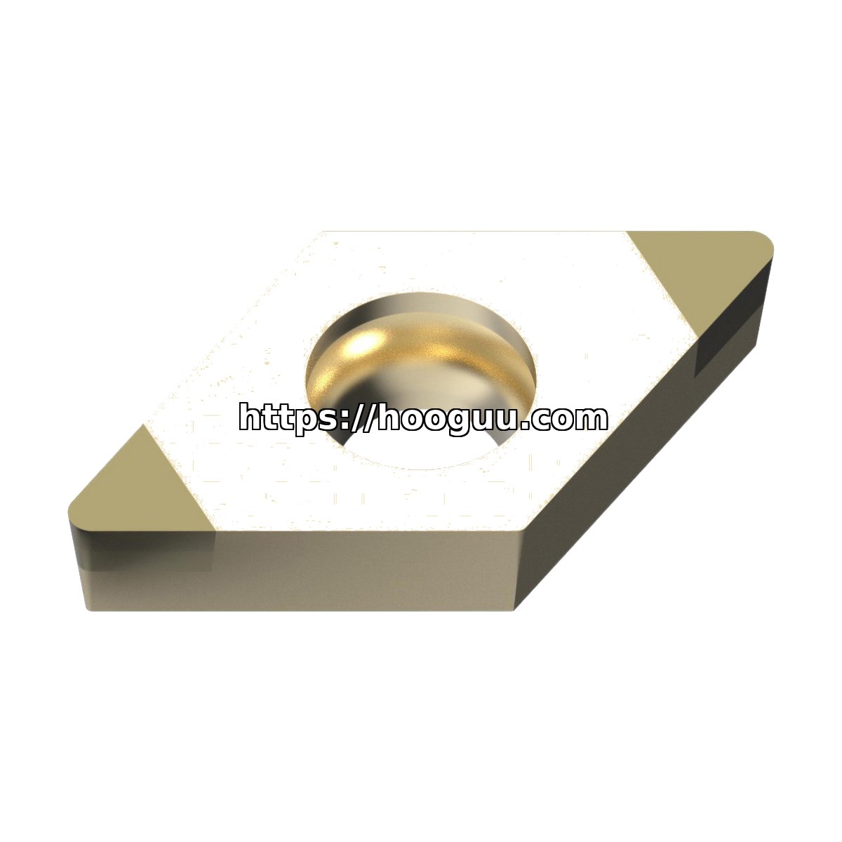 Original Mitsubishi NPDCGW32.52GA2 BC8220 Carbide Turning Insert | Steel, Hardened Steel