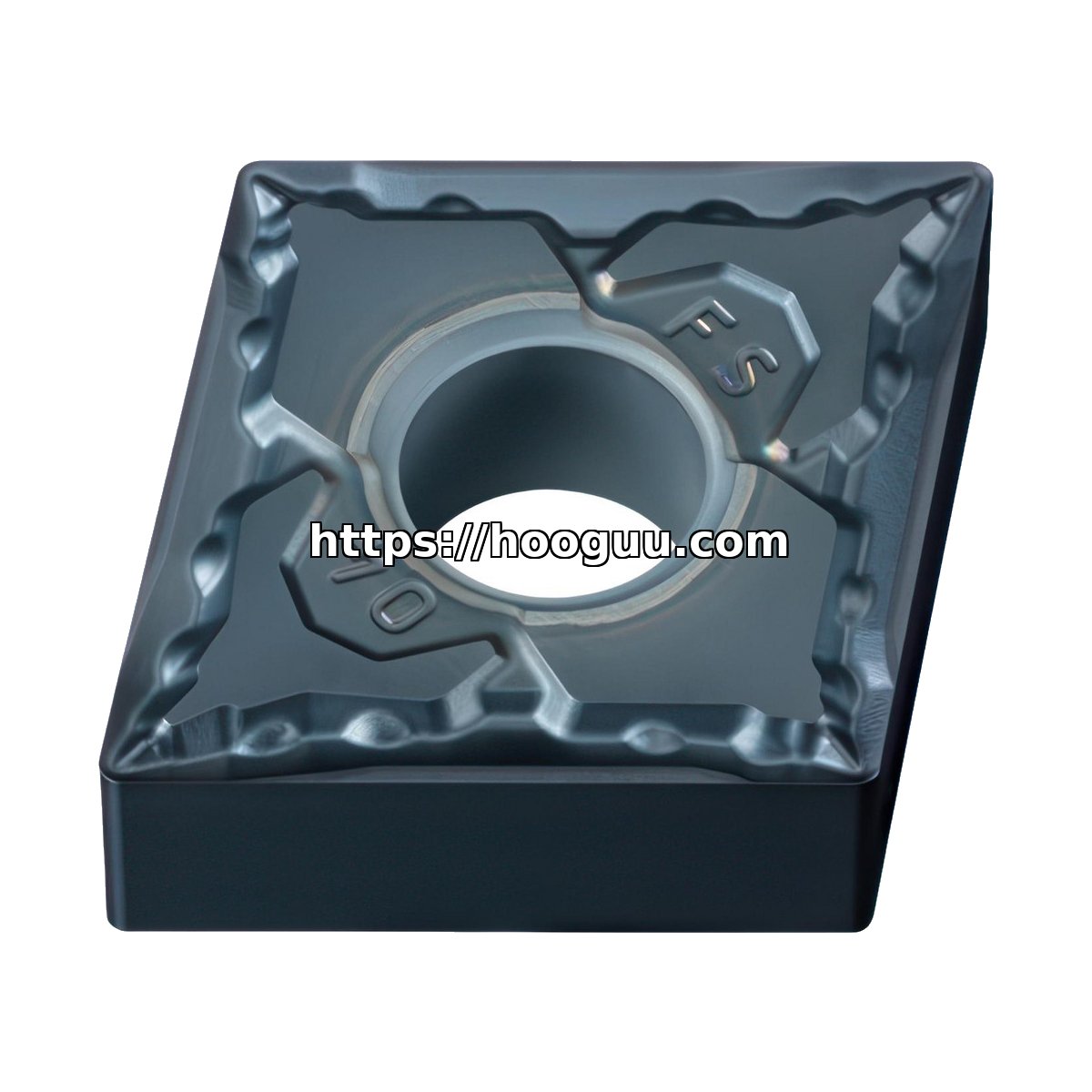 Original Mitsubishi CNGG430.5FS MT9015 Carbide Turning Insert - Diamond 80° | Titanium & More