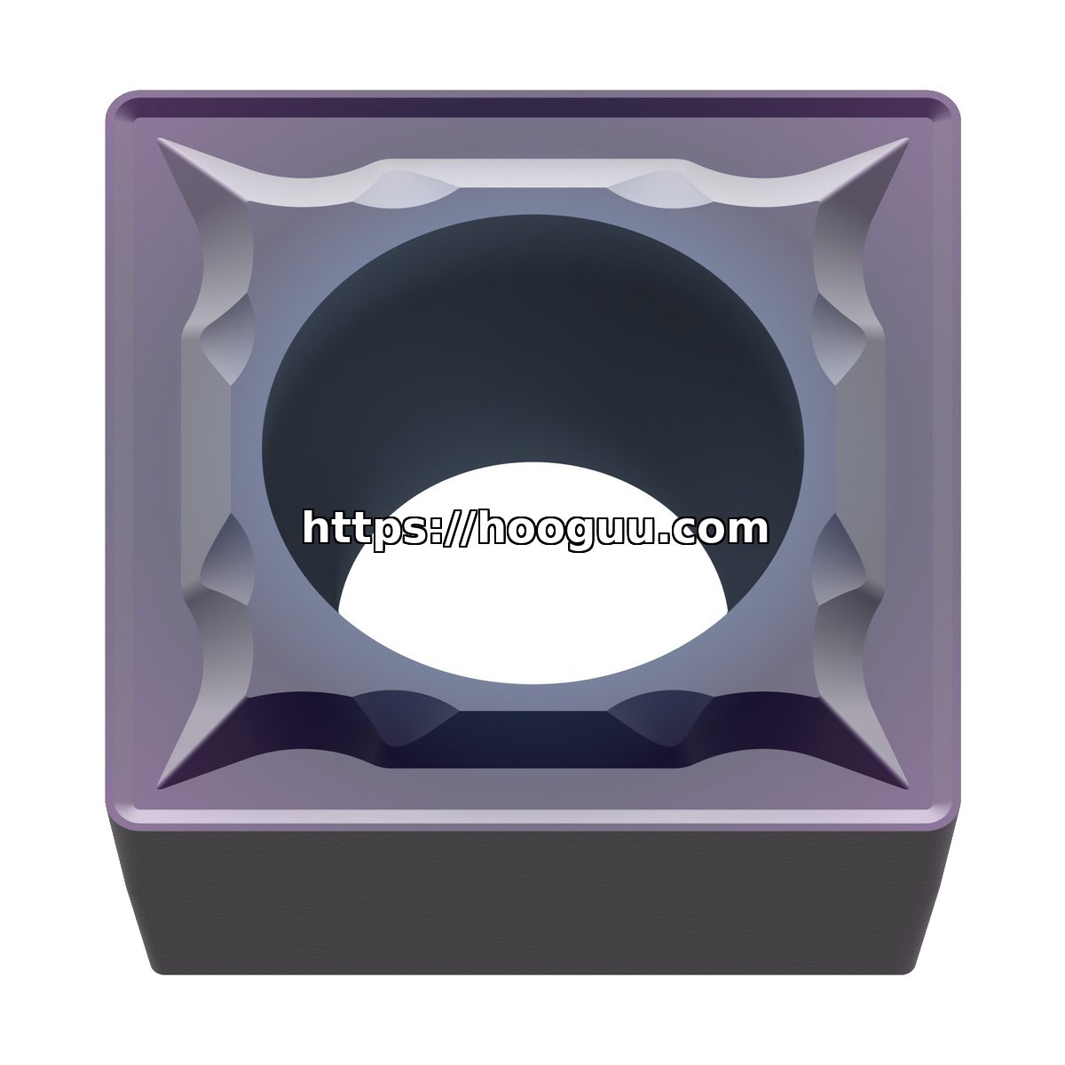 Original Mitsubishi SCMT32.51MM VP15TF Carbide Turning Insert - Square | Steel, Stainless Steel