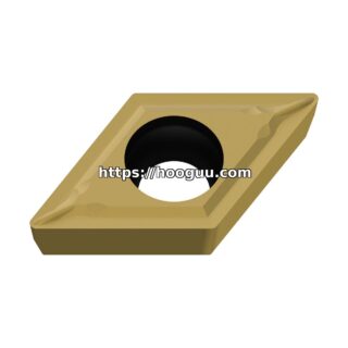 Original Mitsubishi DCMT32.52FP MC6115 Carbide Turning Insert - Diamond 55° | Steel