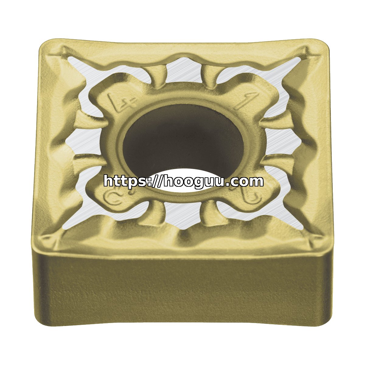 Original Mitsubishi SNMG431LP MC6125 Carbide Turning Insert - Square | Steel