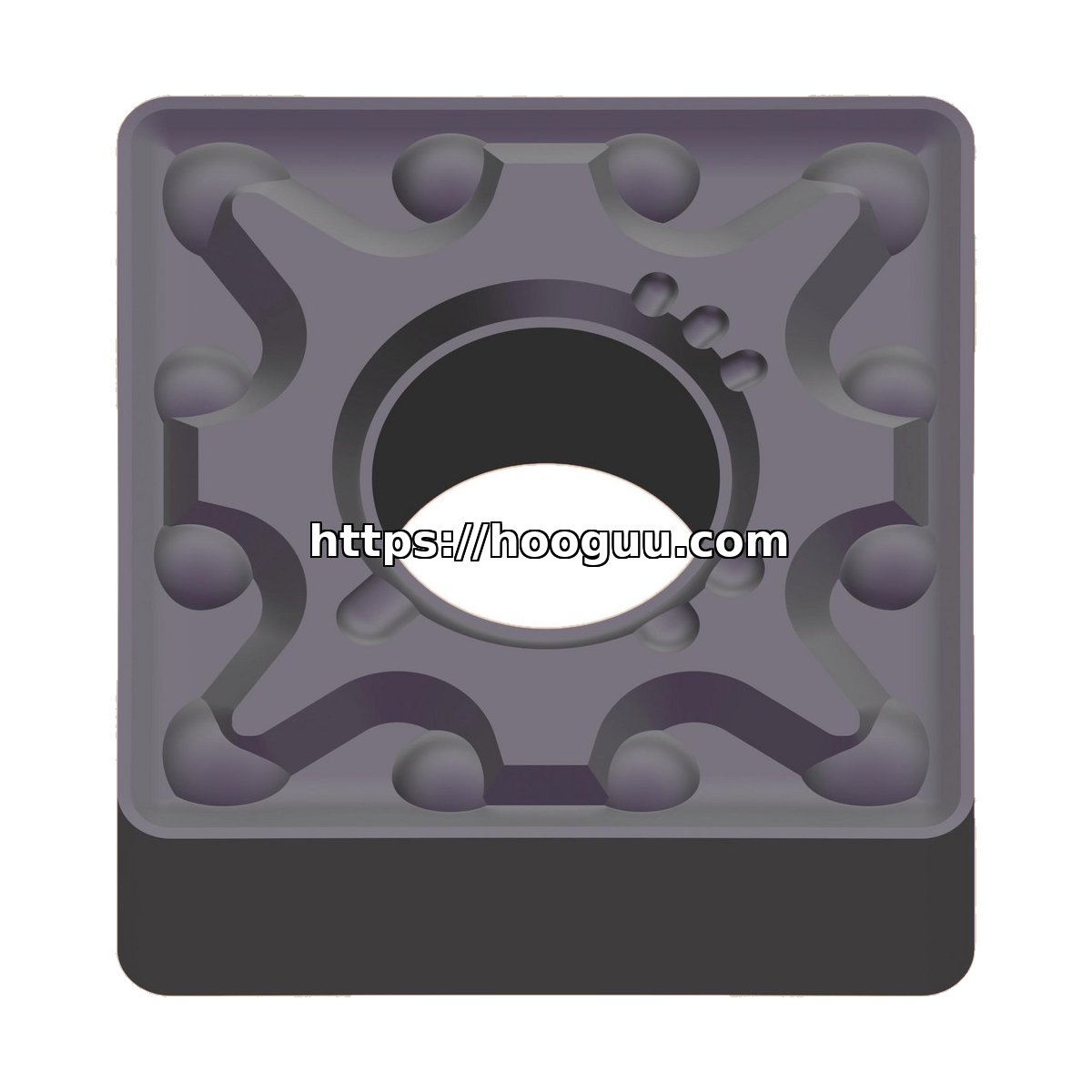 Original Mitsubishi SNMG432MA MP7035 Carbide Turning Insert - Square | Steel