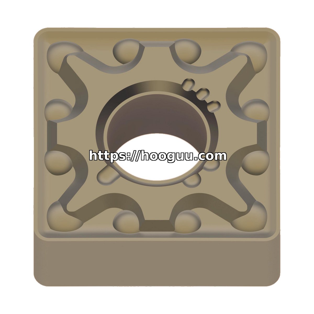 Original Mitsubishi SNMG431MA MC7025 Carbide Turning Insert - Square | Steel