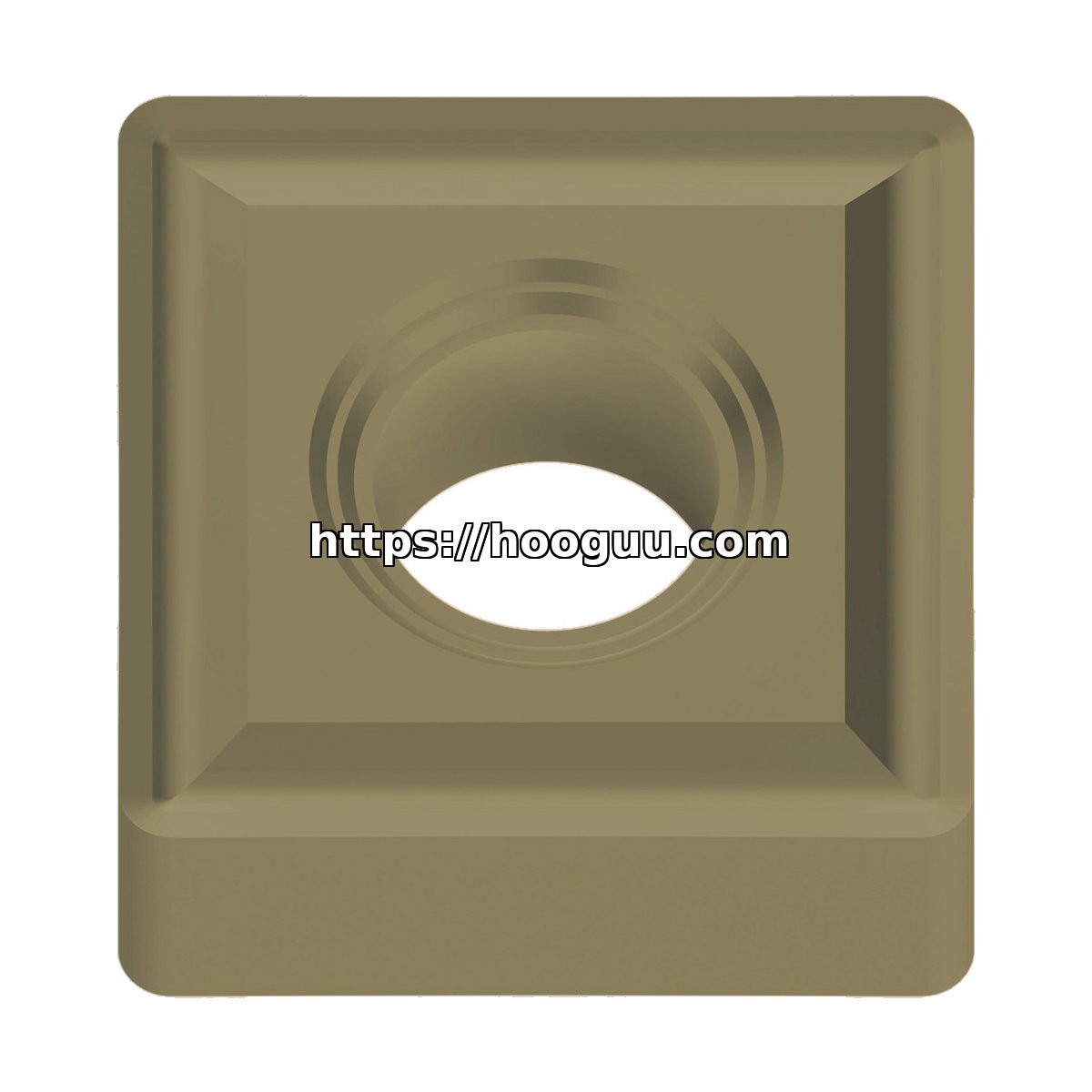 Original Mitsubishi SNMG431MS US735 Carbide Turning Insert - Square | Steel & More