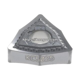Original Kennametal KC5025 KC5025 Carbide Turning Insert - Parallelogram 55° | Titanium, Non-ferrous WNMG432MS WNMG432MS KC5025