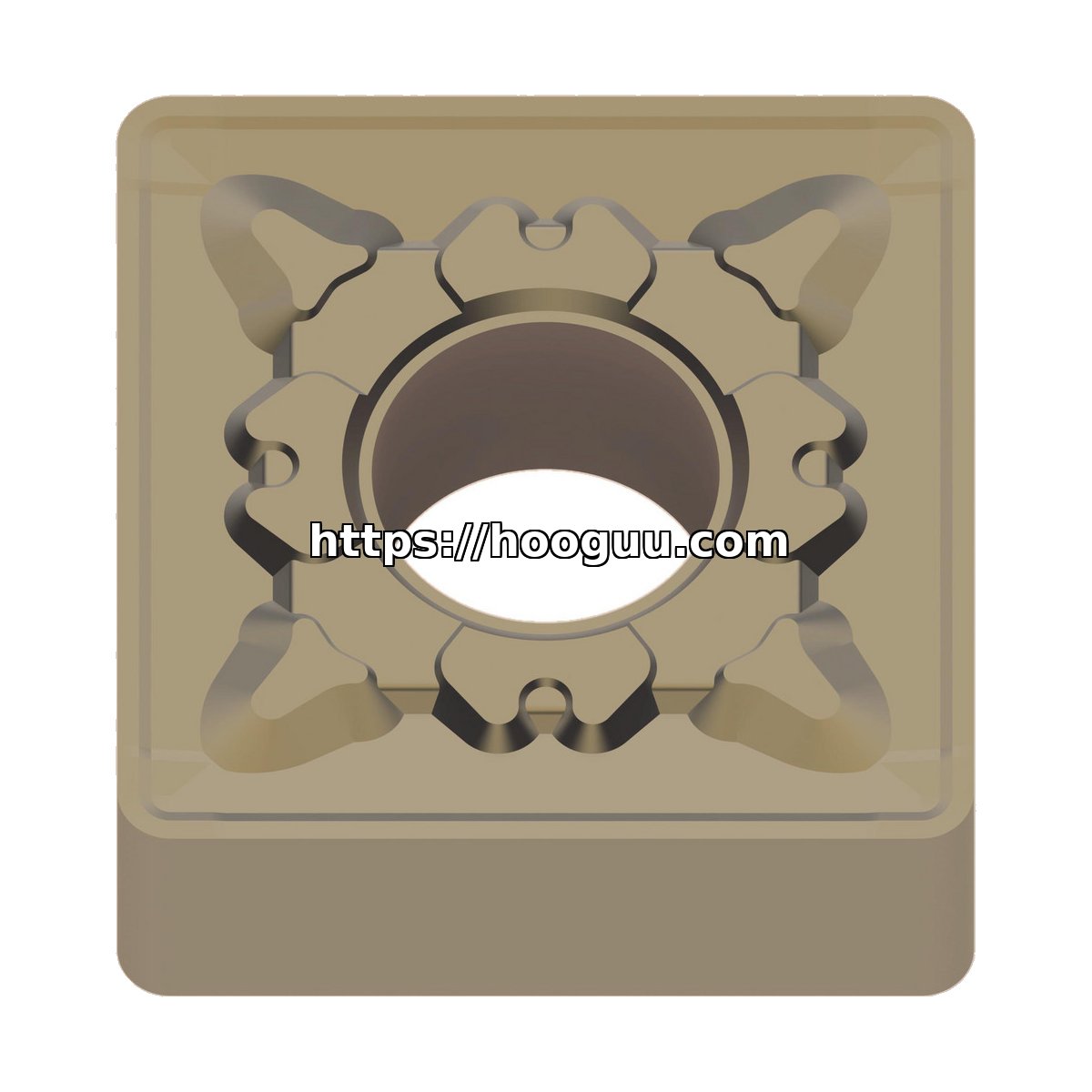 Original Mitsubishi SNMG434RM MC7025 Carbide Turning Insert - Square | Steel, Stainless Steel