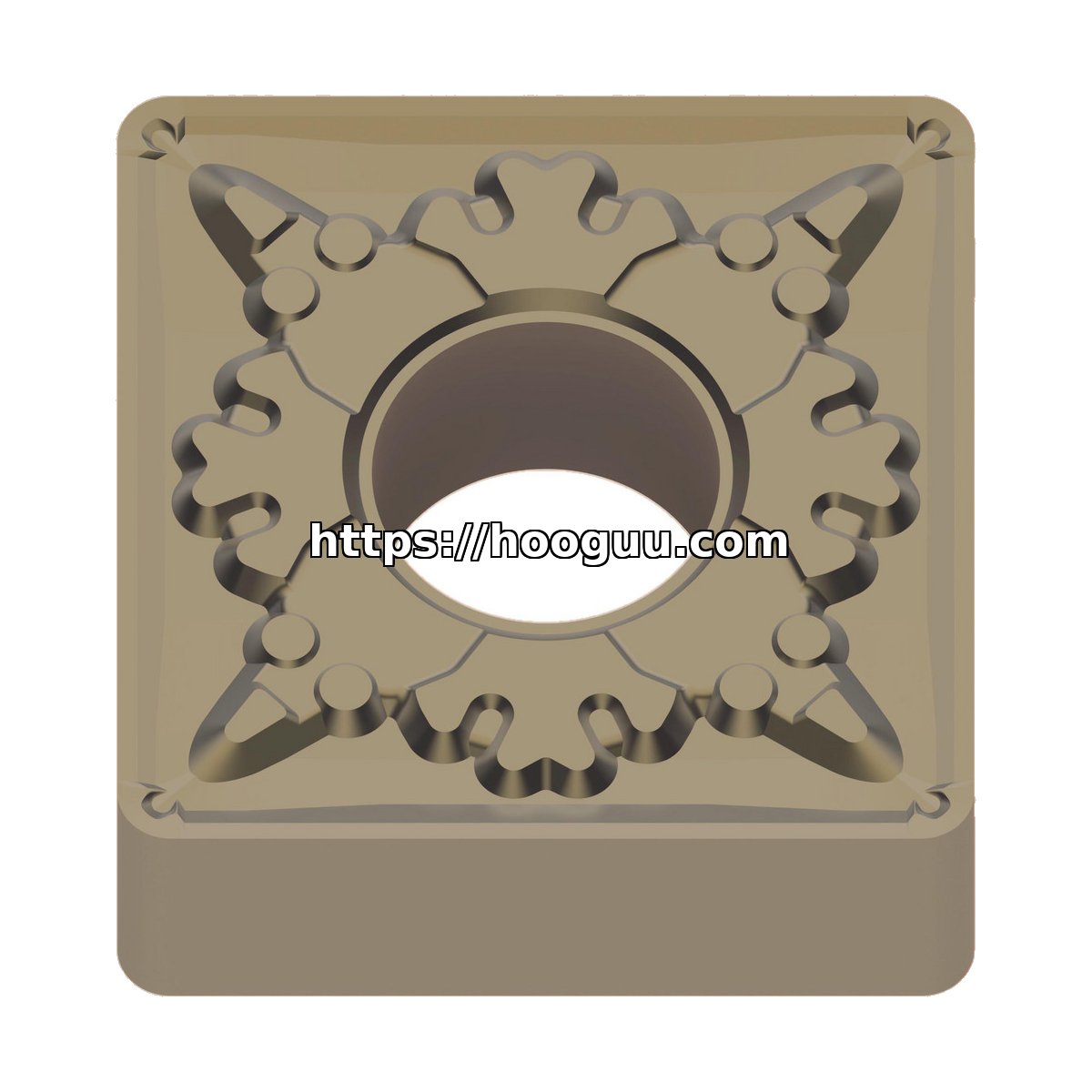 Original Mitsubishi SNMG643MM MC7015 Carbide Turning Insert - Square | Steel, Stainless Steel