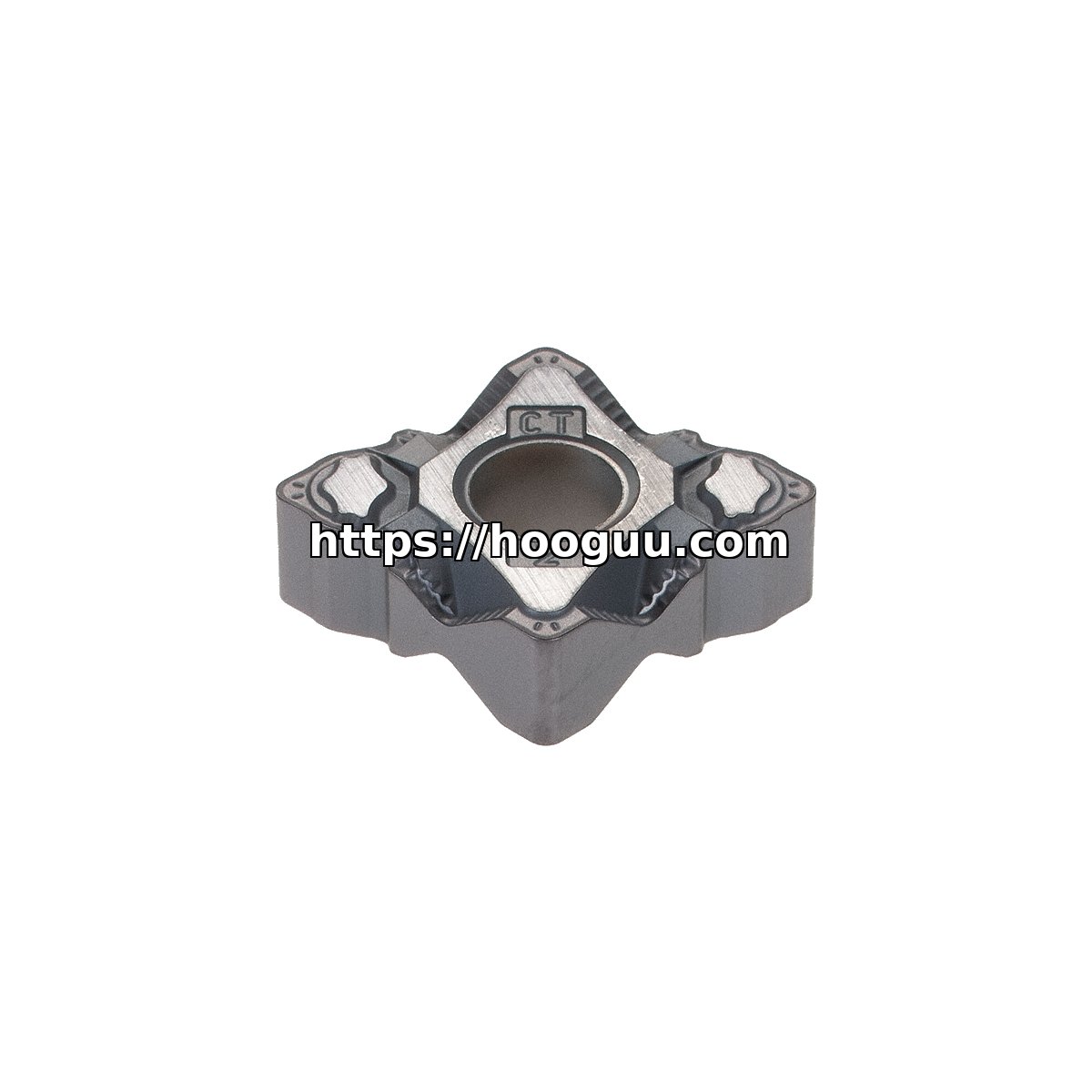 Original Kennametal KC5010 KC5010 Carbide Turning Insert - Parallelogram 55° | Non-ferrous CNMG432CT CNMG432CT KC5010