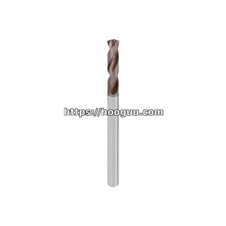 Extra Length Drill Bit: 1/2" (0.5000"), 140 deg Point, Solid Carbide 1/2" (0.5000") 140 deg Point