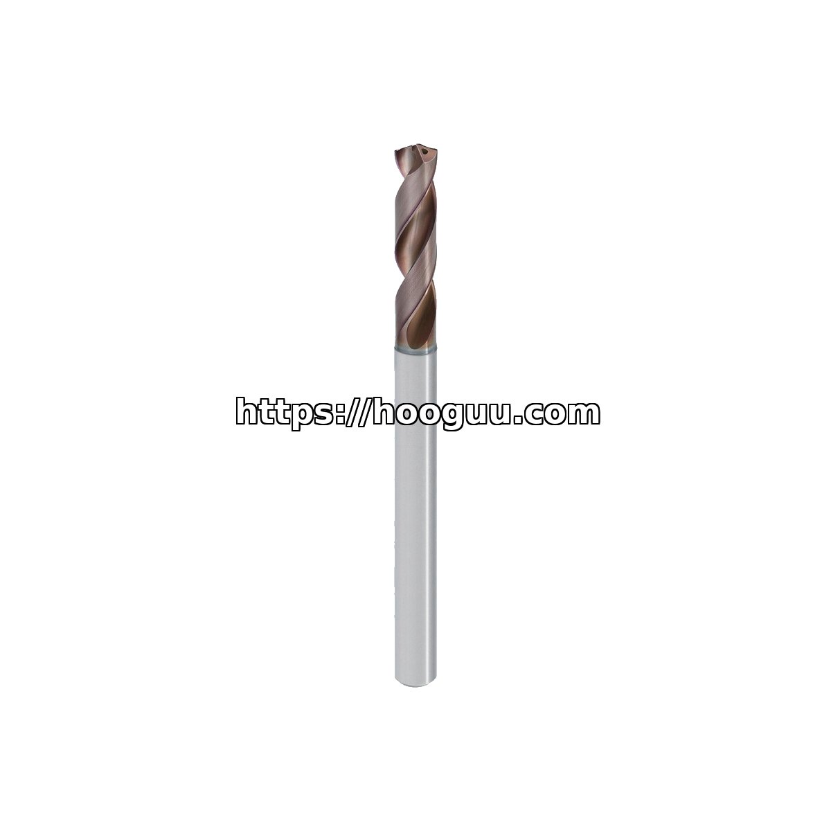 Extra Length Drill Bit: 1/8" (0.1250"), 140 deg Point, Solid Carbide 1/8" (0.1250") 140 deg Point