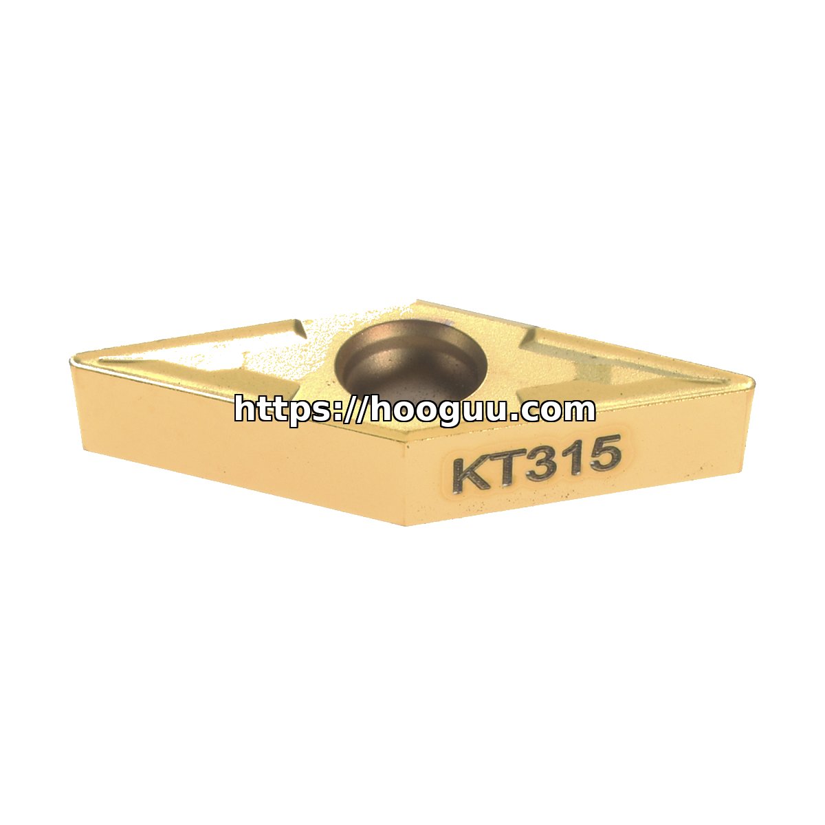 Original Kennametal VBMT22111 KT315 Carbide Turning Insert - Diamond 35° | Steel & More