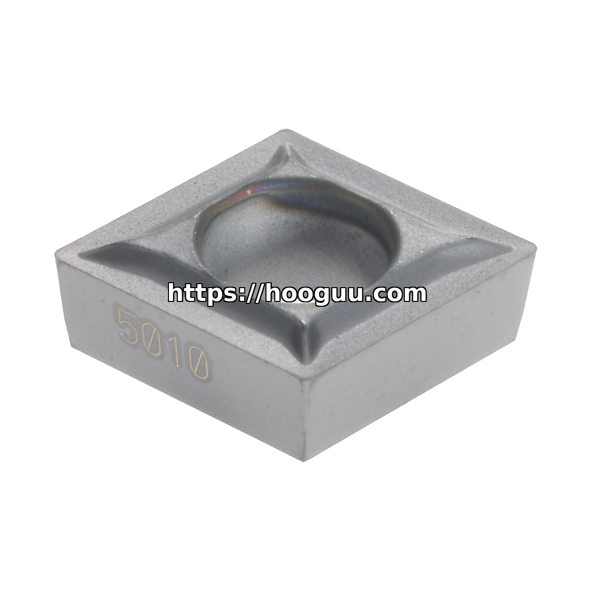Original Kennametal CCGT21505LF KC5010 Carbide Turning Insert - Diamond 80° | Steel