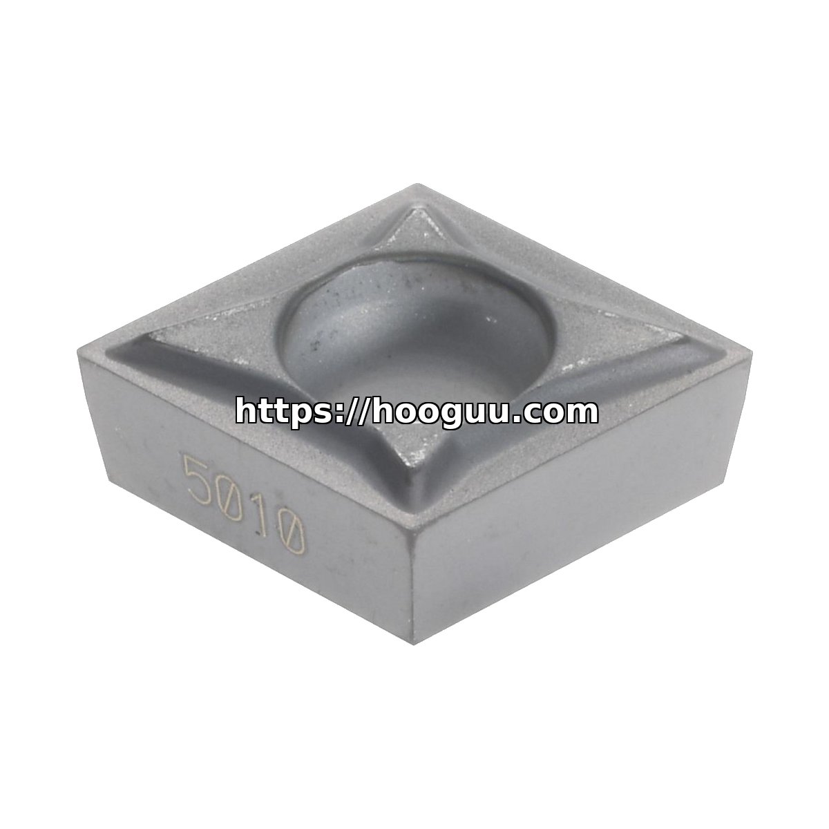 Original Kennametal CCGT2150LF KC5010 Carbide Turning Insert - Diamond 80° | Steel