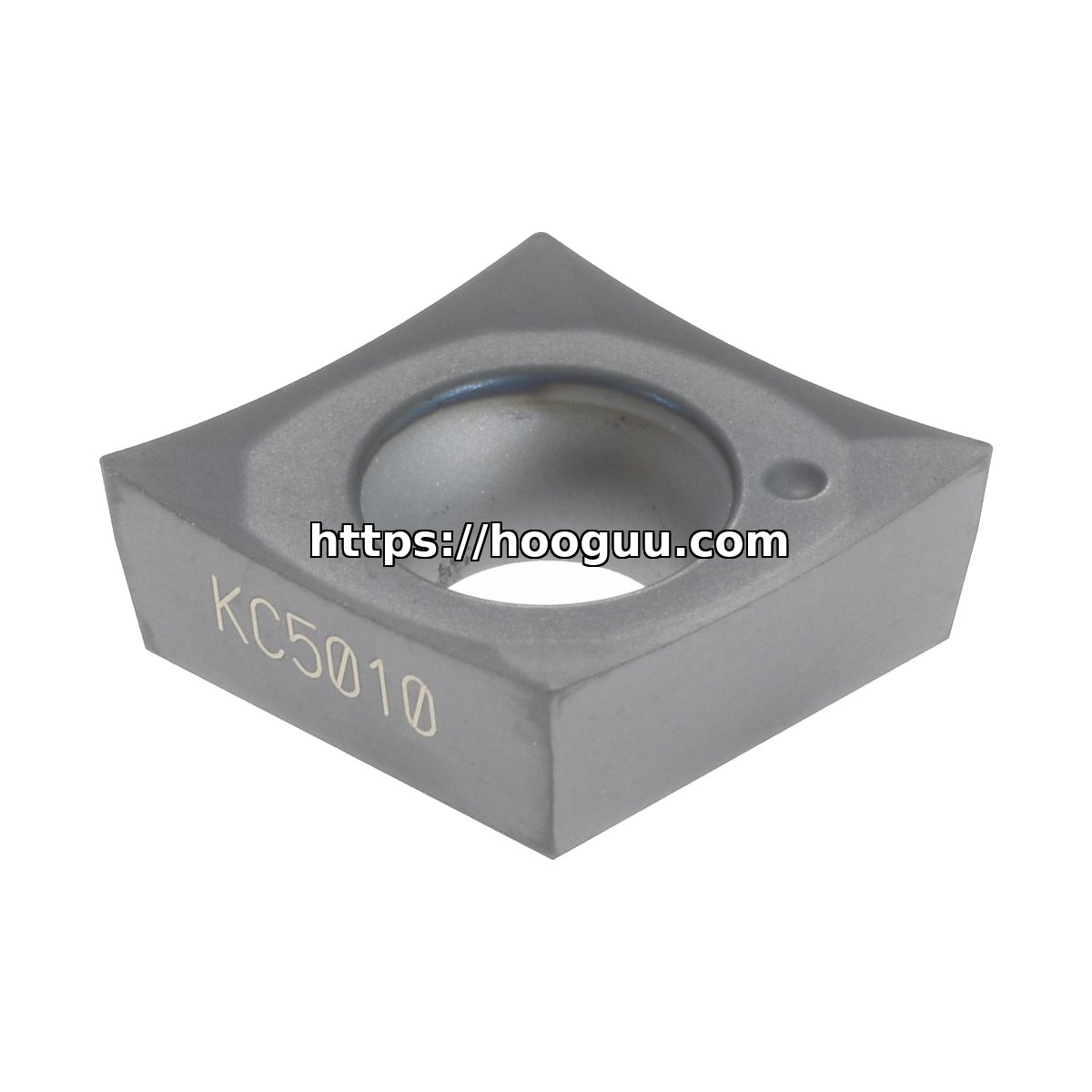 Original Kennametal CCGT32505HP KC5010 Carbide Turning Insert - Diamond 80° | Steel
