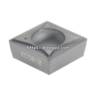 Original Kennametal CCGT32505LF KC5010 Carbide Turning Insert - Diamond 80° | Steel