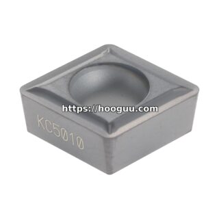 Original Kennametal CCGT3252LF KC5010 Carbide Turning Insert - Diamond 80° | Steel