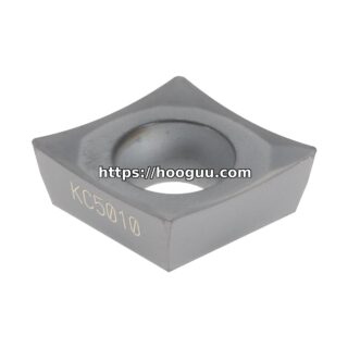 Original Kennametal CPGT3251HP KC5010 Carbide Turning Insert - Diamond 80° | Steel