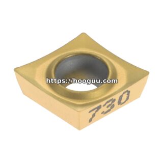 Original Kennametal CPGT21505HP KC730 Carbide Turning Insert - Diamond 80° | Steel, Stainless Steel