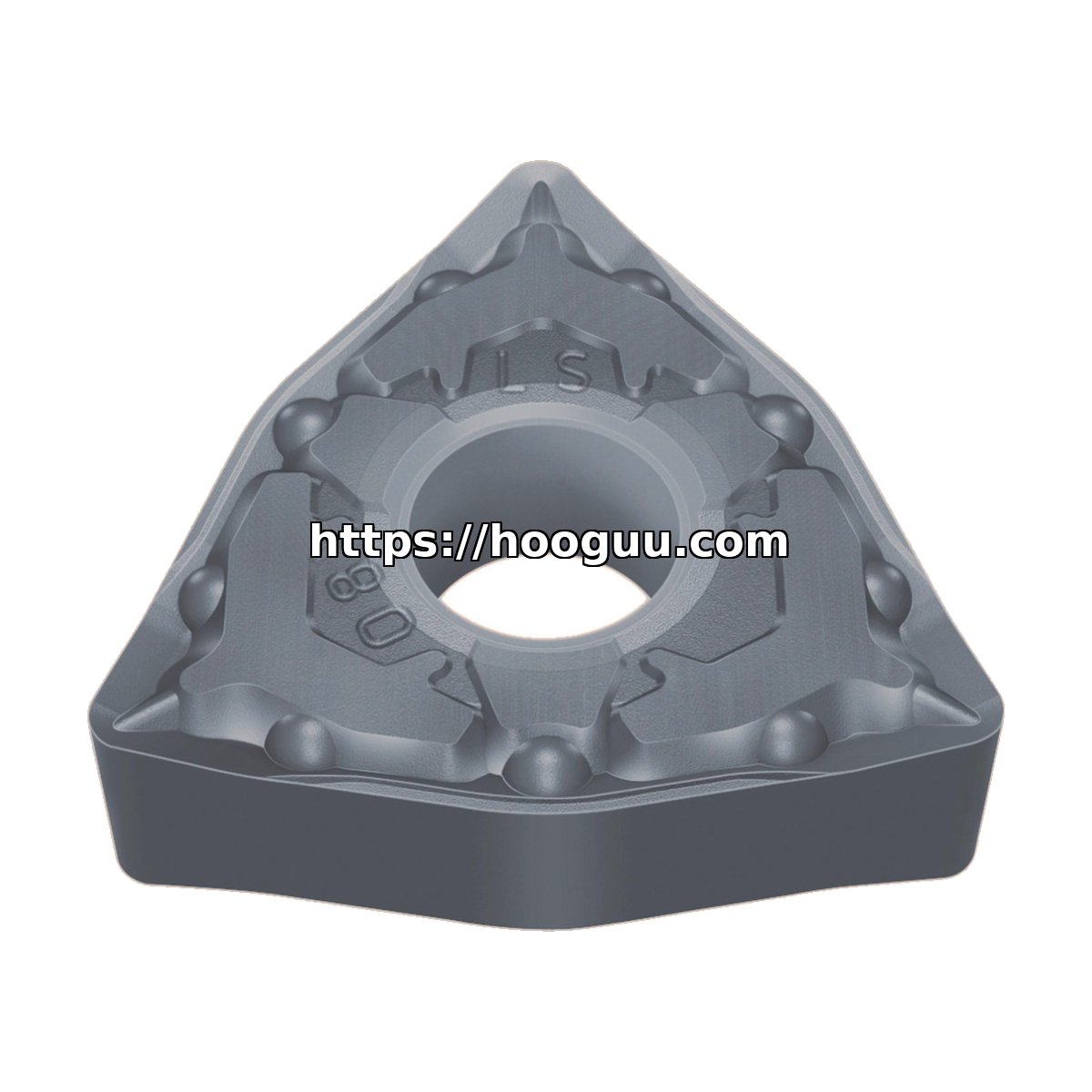 Original Mitsubishi WNMG432LS MP9005 Carbide Turning Insert - Trigon 80° | Steel