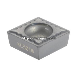 Original Kennametal CCMT3251UF KC5010 Carbide Turning Insert - Diamond 80° | Non-ferrous