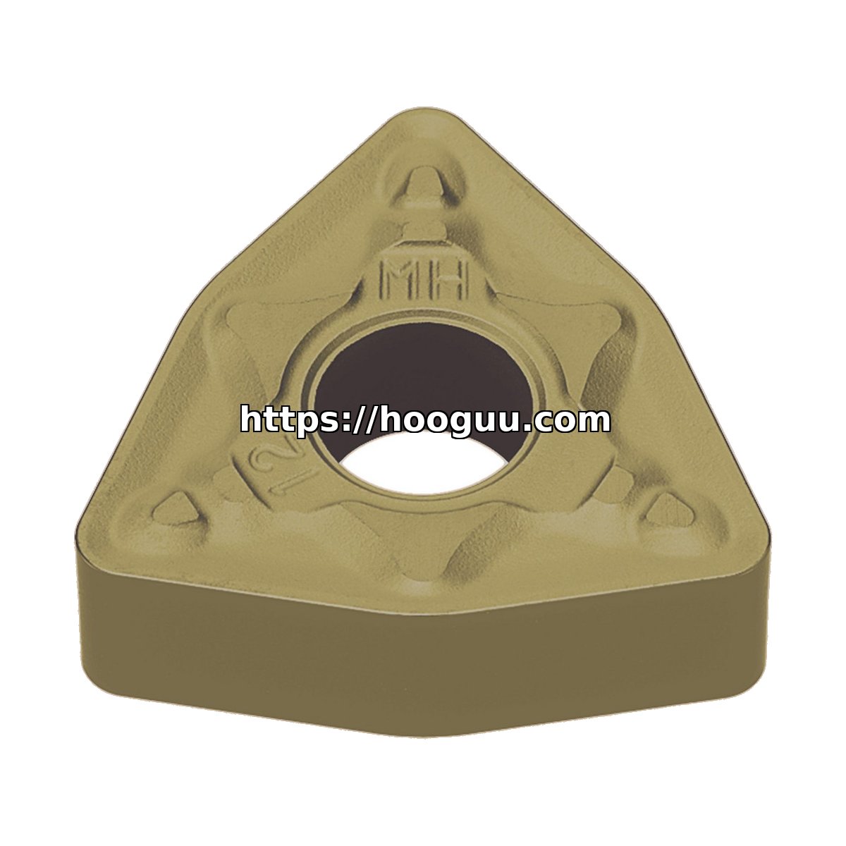Original Mitsubishi WNMG432MH MC6135 Carbide Turning Insert - Trigon 80°