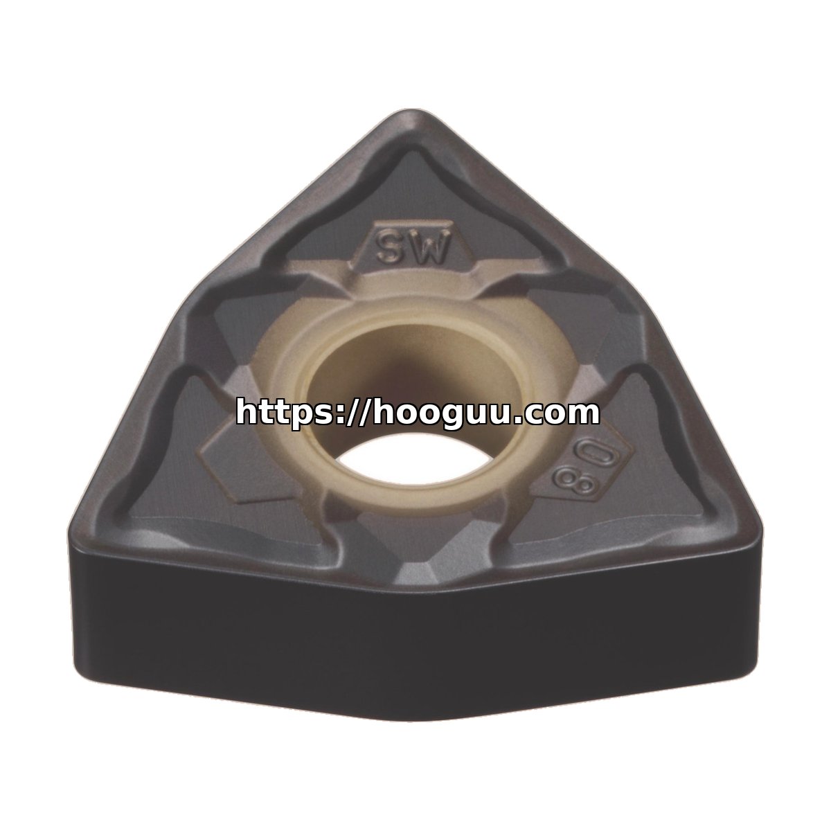 Original Mitsubishi WNMG432SW MC5115 Carbide Turning Insert - Trigon 80°