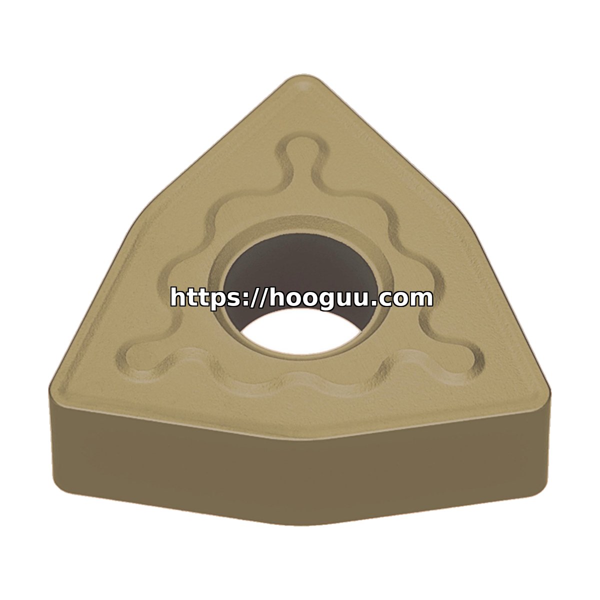 Original Mitsubishi WNMG432GH US735 Carbide Turning Insert - Trigon 80° | Steel, Stainless Steel