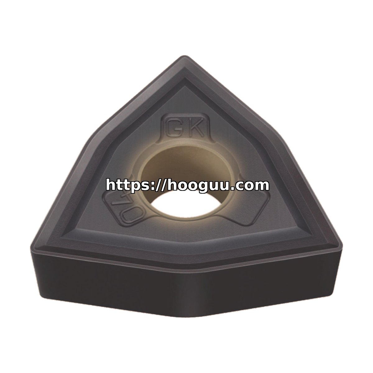 Original Mitsubishi WNMG331GK MC5005 Carbide Turning Insert - Trigon 80°