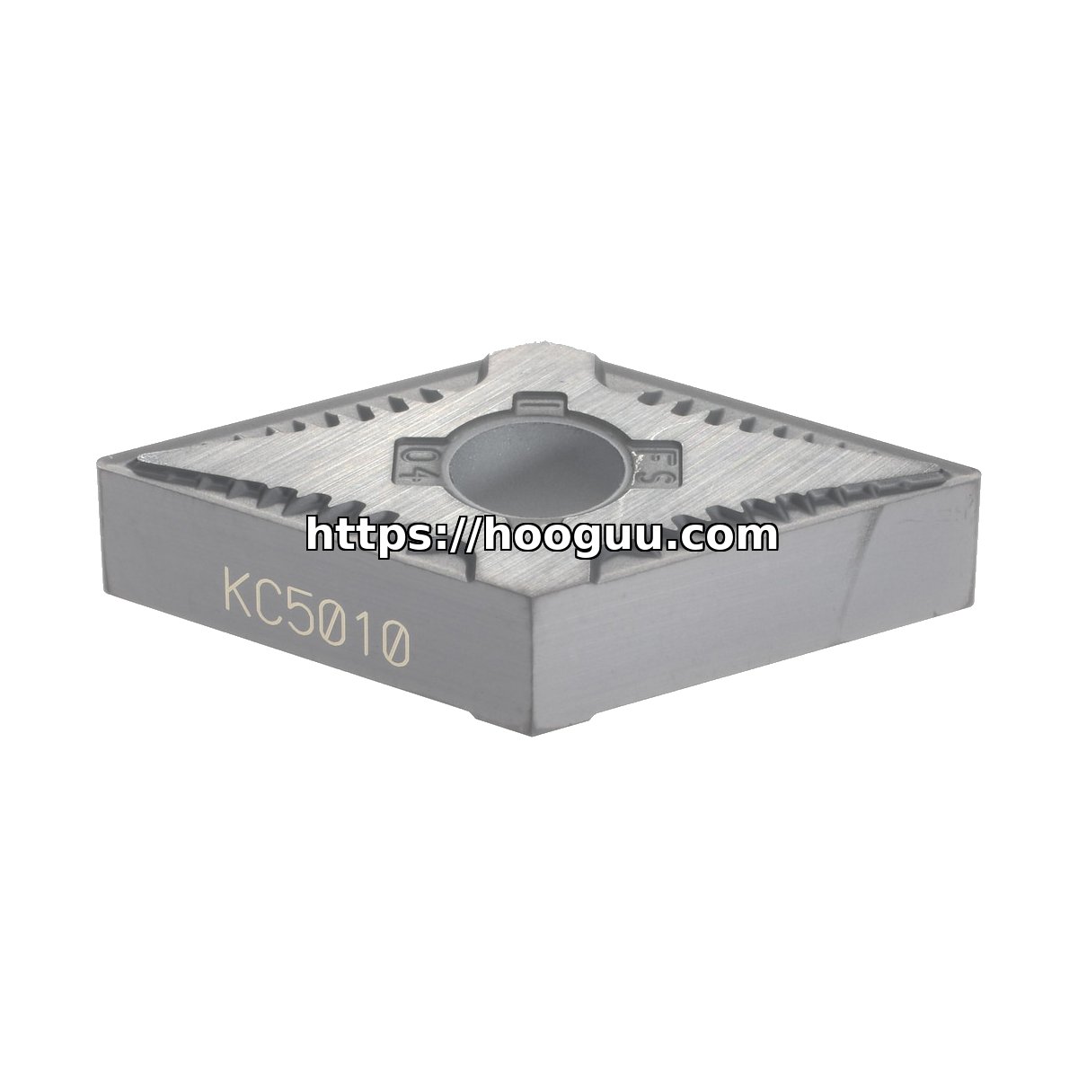 Original Kennametal KC5010 KC5010 Carbide Turning Insert - Parallelogram 55° | Non-ferrous DNGG431FS DNGG431FS KC5010