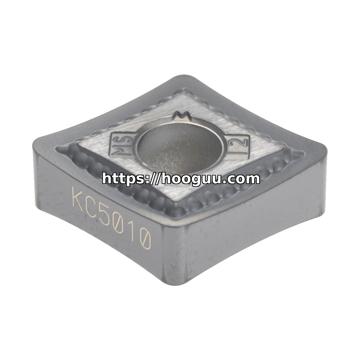 Original Kennametal KC5010 KC5010 Carbide Turning Insert - Parallelogram 55° | Steel CNMG433MS CNMG433MS KC5010