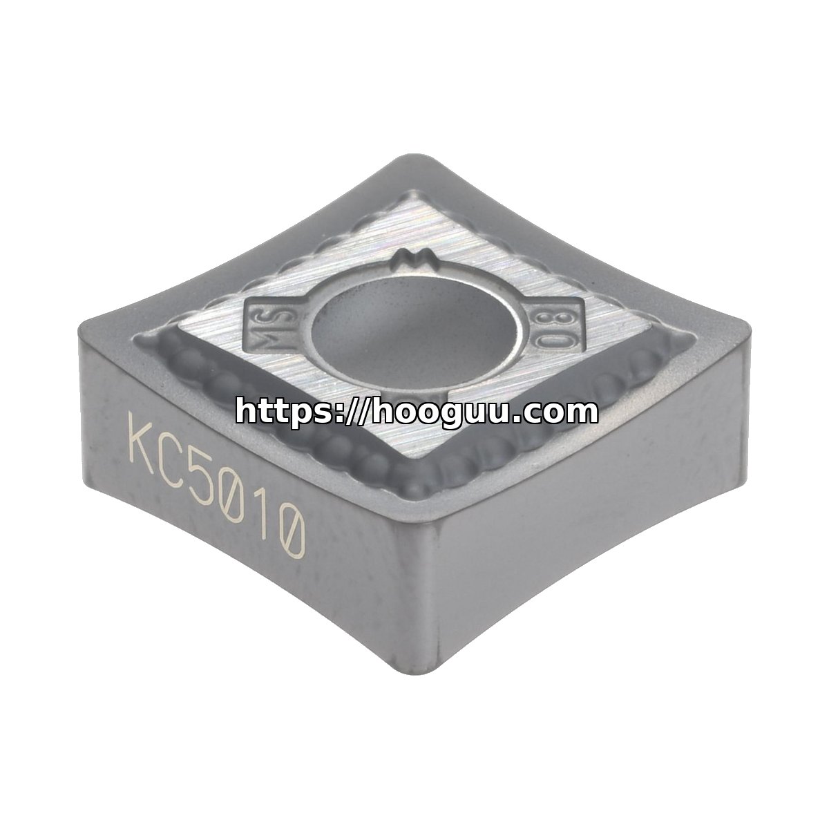 Original Kennametal KC5010 KC5010 Carbide Turning Insert - Parallelogram 55° | Non-ferrous SNMG432MS SNMG432MS KC5010