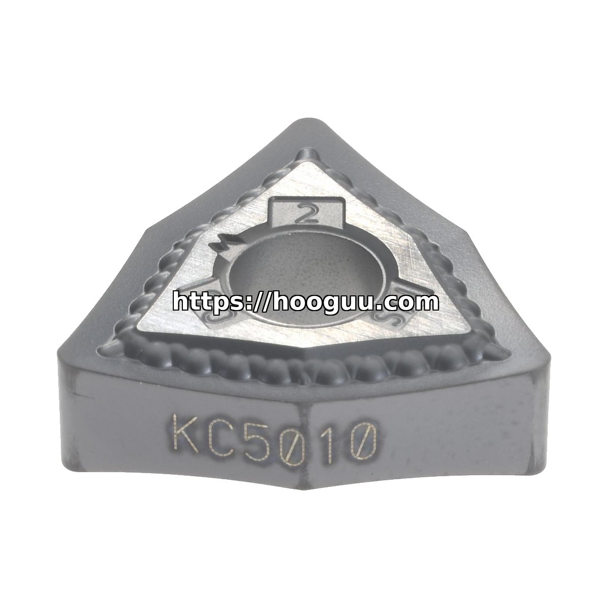 Original Kennametal KC5010 KC5010 Carbide Turning Insert - Parallelogram 55° | Non-ferrous WNMG432MS WNMG432MS KC5010
