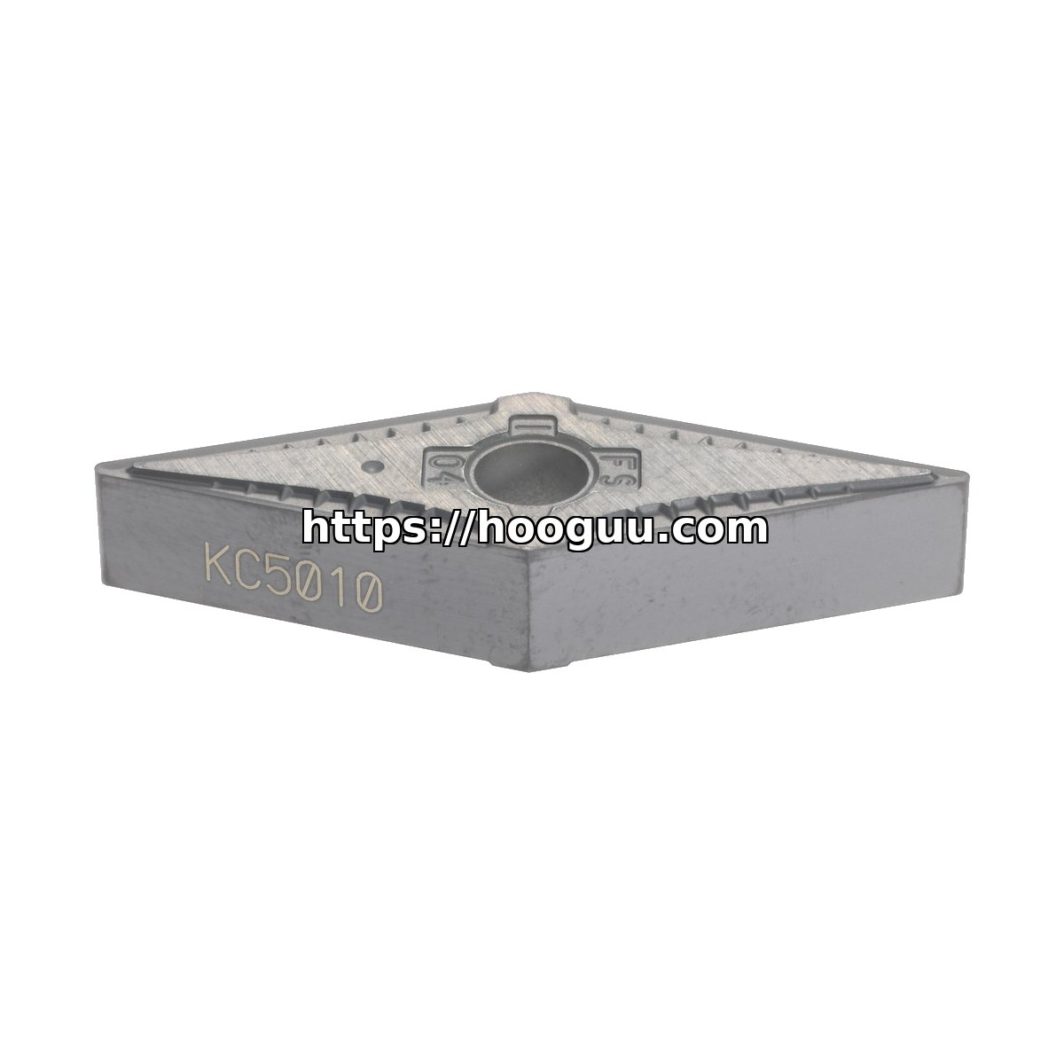 Original Kennametal KC5010 KC5010 Carbide Turning Insert - Parallelogram 55° | Steel VNGG331FS VNGG331FS KC5010