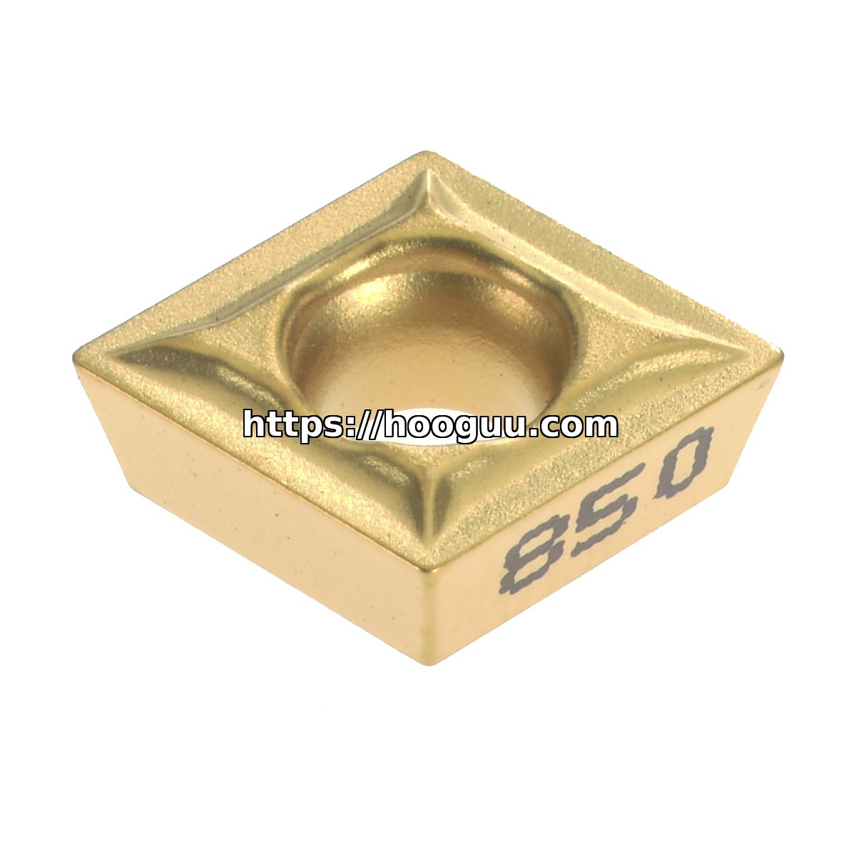 Original Kennametal CPMT21505LF KC850 Carbide Turning Insert - Diamond 80°