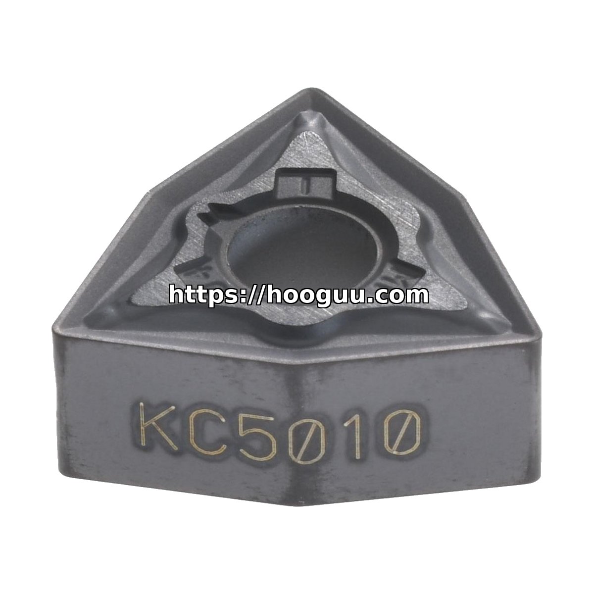 Original Kennametal KC5010 KC5010 Carbide Turning Insert - Parallelogram 55° | Non-ferrous WNMG331MP WNMG331MP KC5010