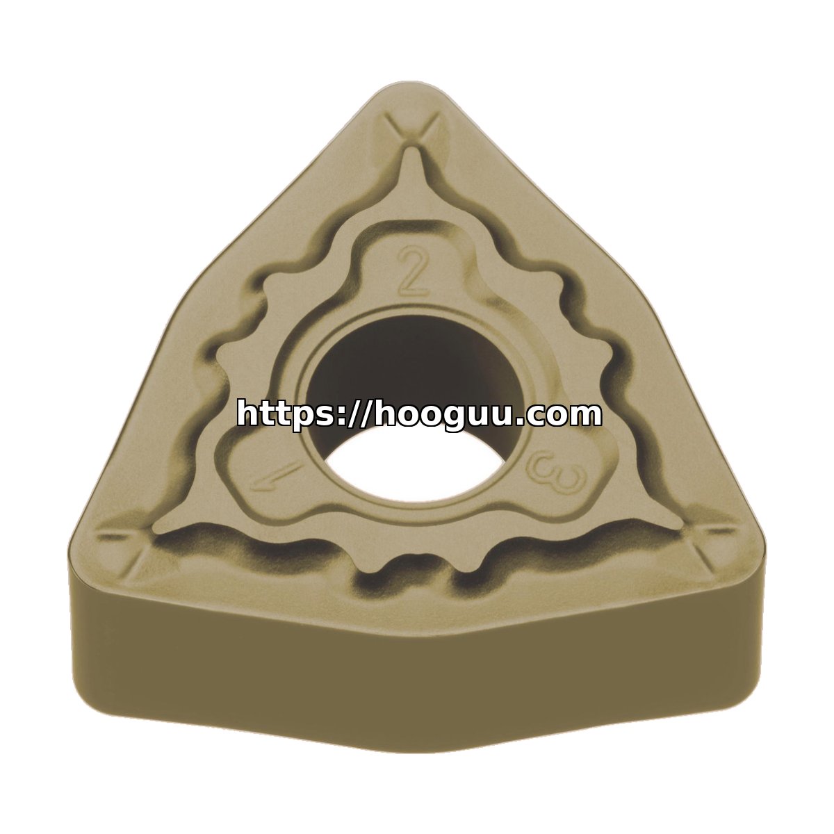 Original Mitsubishi WNMG332MP MC6135 Carbide Turning Insert - Trigon 80°