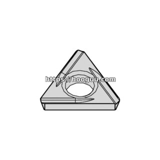 Original Kennametal TDHH12807505R Carbide Turning Insert - Triangle | Non-ferrous KCU10B TDHH12807505R KCU10B