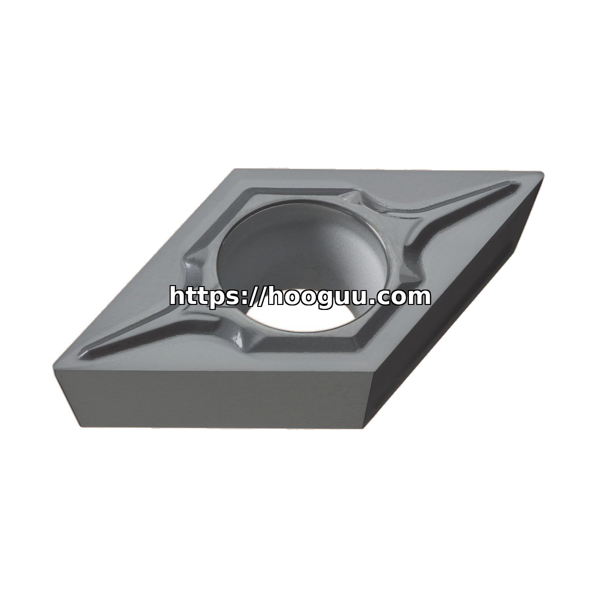 Original Mitsubishi DCGT32.50.2MLSP MS7025 Carbide Turning Insert - Diamond 55°
