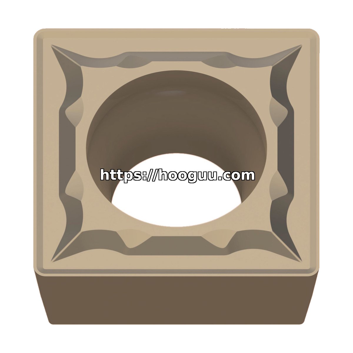 Original Mitsubishi SCMT431MP MC6125 Carbide Turning Insert - Square | Steel