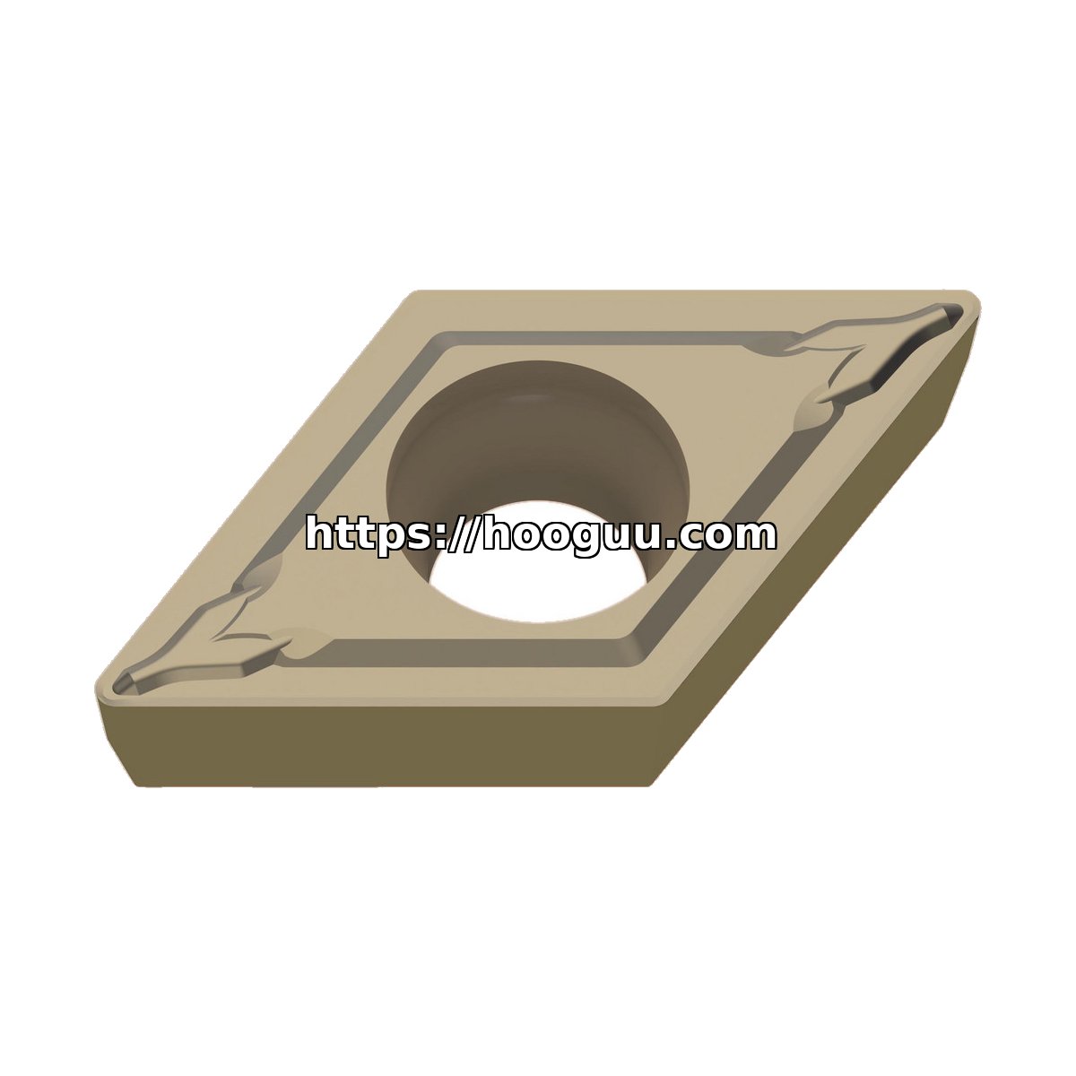 Original Mitsubishi DCMT32.51LP MC6115 Carbide Turning Insert - Diamond 55° | Cast Iron