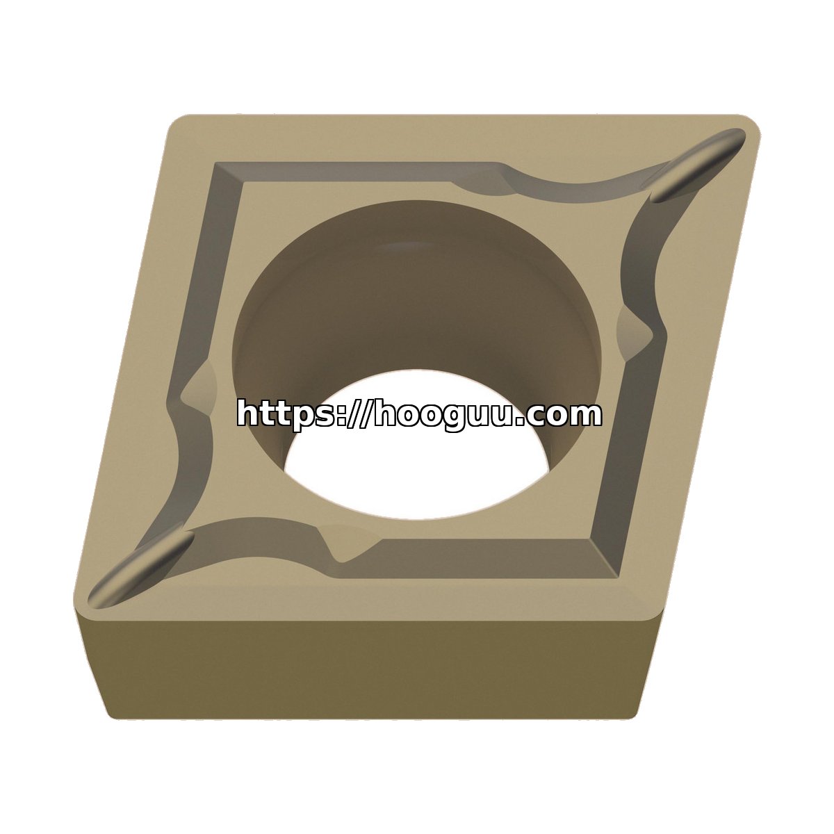 Original Mitsubishi CCMT21.51FP MC6125 Carbide Turning Insert - Diamond 80°