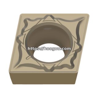 Original Mitsubishi CCMT32.51SW MC6125 Carbide Turning Insert - Diamond 80° | Steel & More