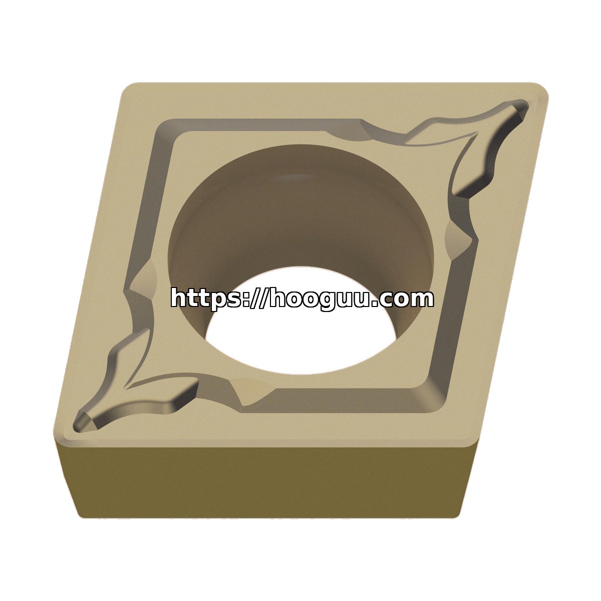 Original Mitsubishi CCMT21.51LP MC6125 Carbide Turning Insert - Diamond 80°