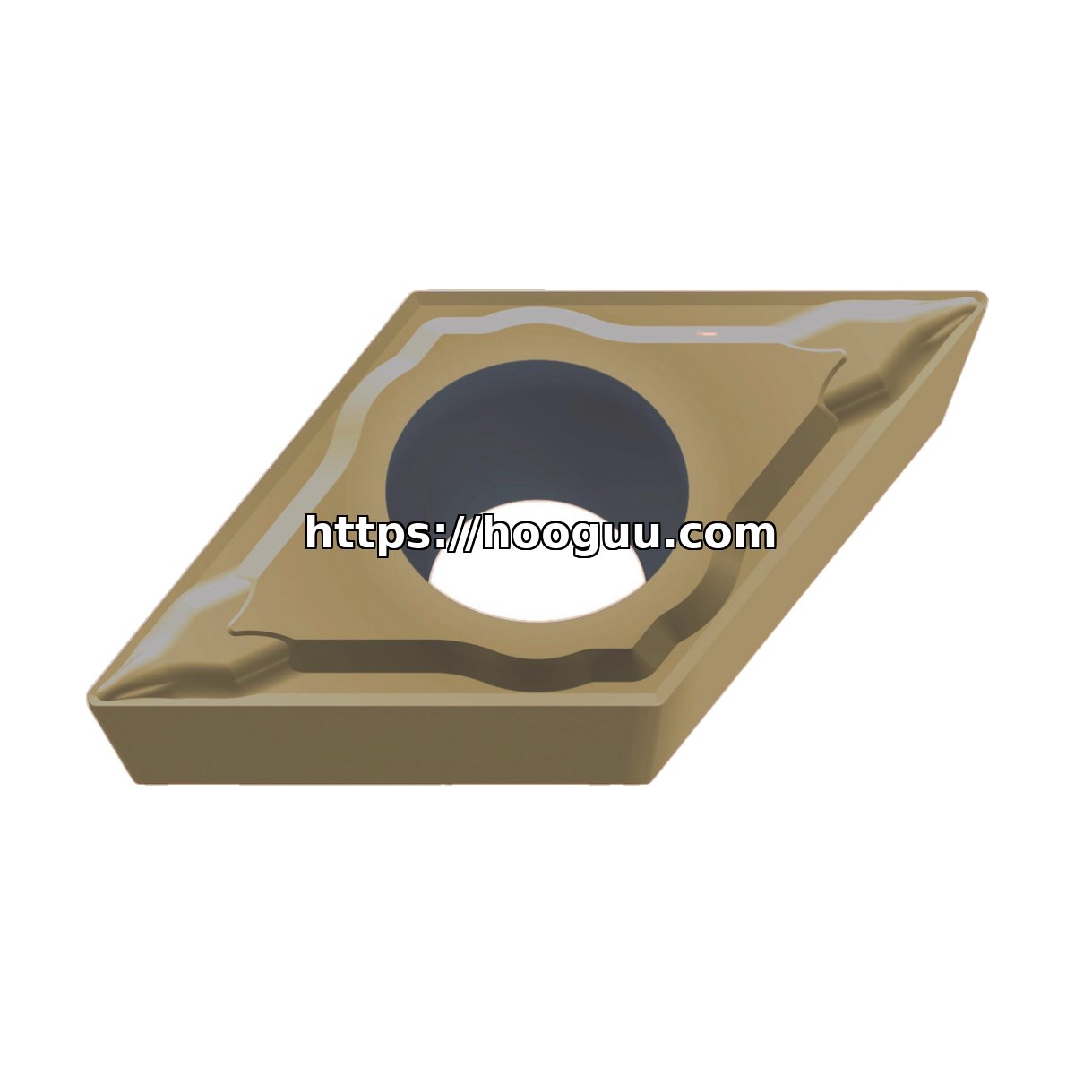 Original Mitsubishi DCMT21.52FV MC6125 Carbide Turning Insert - Diamond 55°