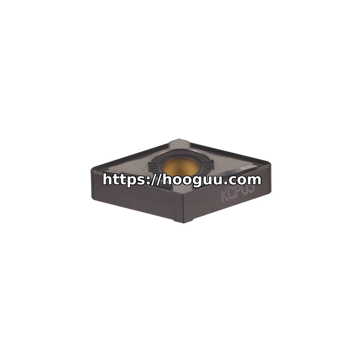 Original Kennametal DNMG443RP Carbide Turning Insert - Diamond 55° | Titanium, Non-ferrous KCM25 DNMG443RP KCM25