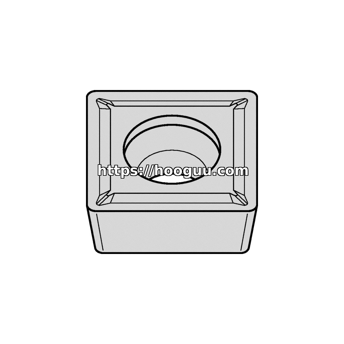 Original Kennametal SCMT432LF Carbide Turning Insert - Square KCK15B SCMT432LF KCK15B