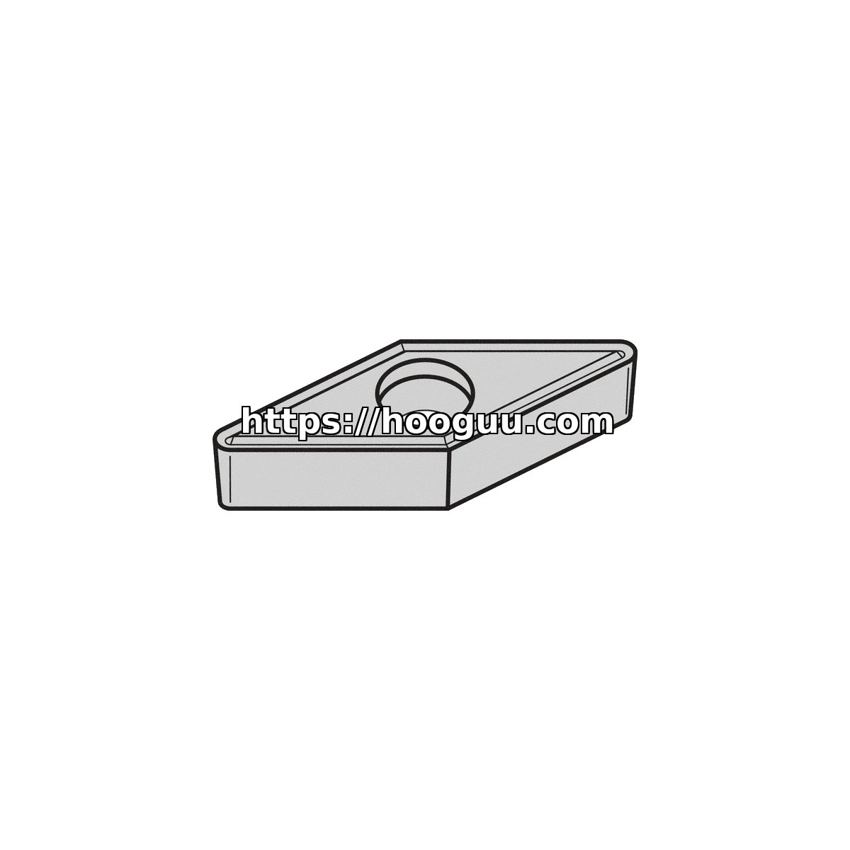 Original Kennametal VBMT331LF Carbide Turning Insert - Diamond 35° KCM15B VBMT331LF KCM15B