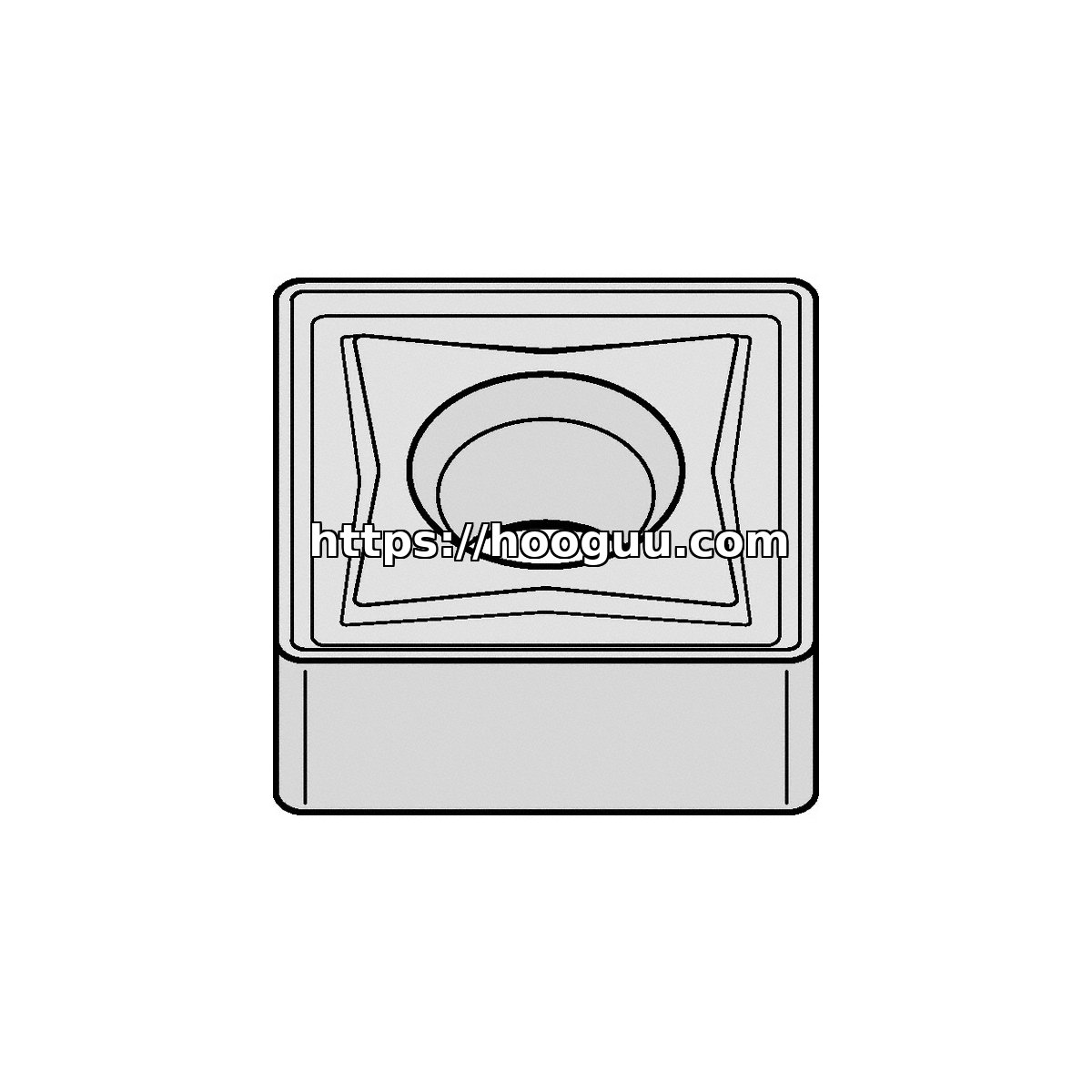 Original Kennametal SNMG866 Carbide Turning Insert - Square | Steel & More KCP25 SNMG866 KCP25