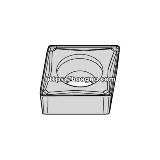 Original Kennametal CCMT3252FW Carbide Turning Insert - Diamond 80° | Steel KCM15B CCMT3252FW KCM15B